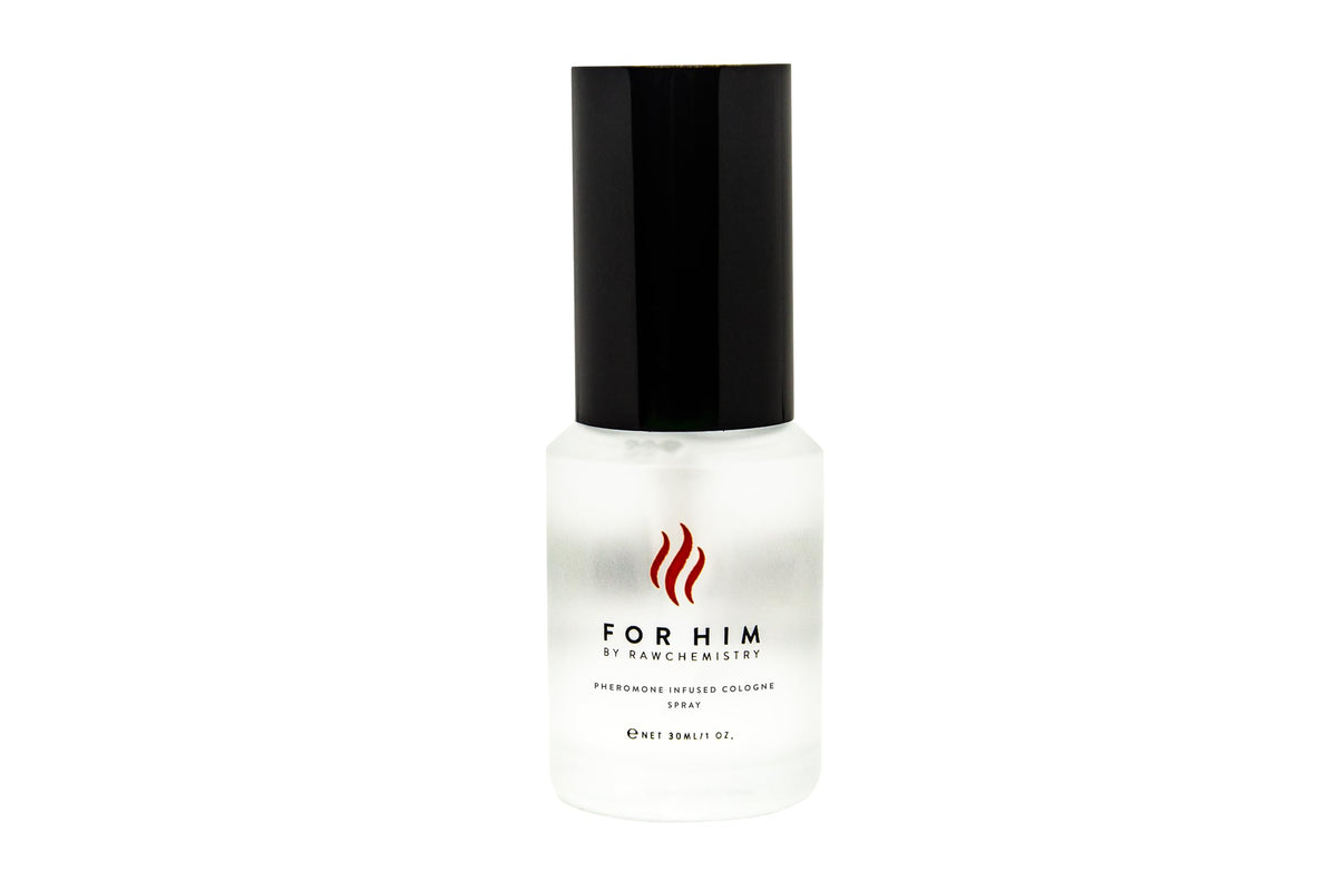 RawChemistry Pheromone Infused Men's Cologne 1 oz elegant packaging