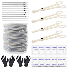 Rayyl Body Piercing Kit complete set with tools and needles