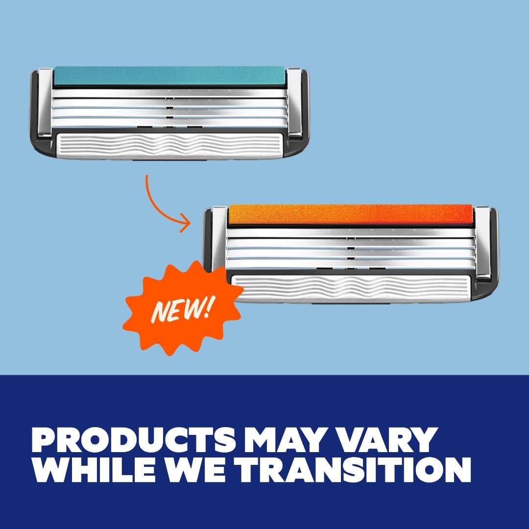 Razor blade refills included in Dollar Shave Club set