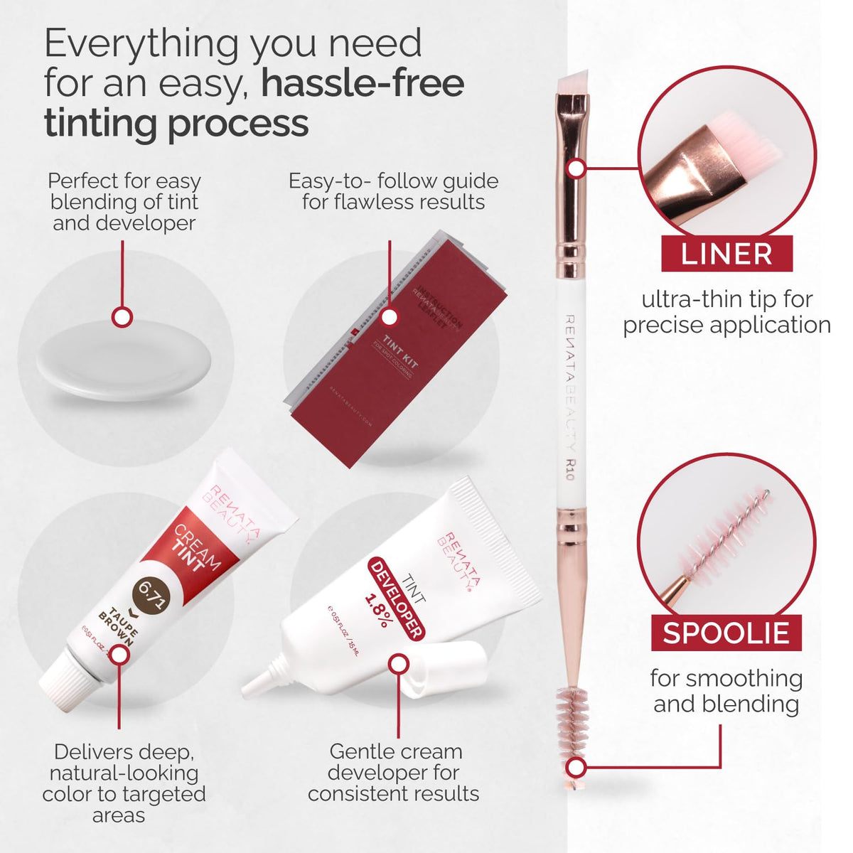 RB RENATA BEAUTY Tint Kit before and after results
