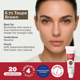 RB RENATA BEAUTY Tint Kit contents including developer and brush