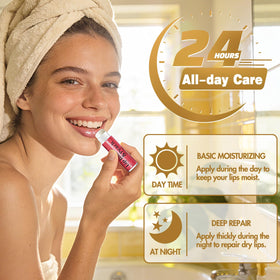 RBUGR Lip Balm in a gift basket setting
