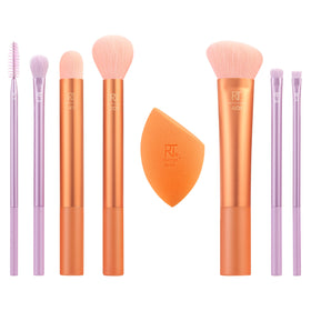 Real Techniques 8 Piece Brush and Sponge Set front view
