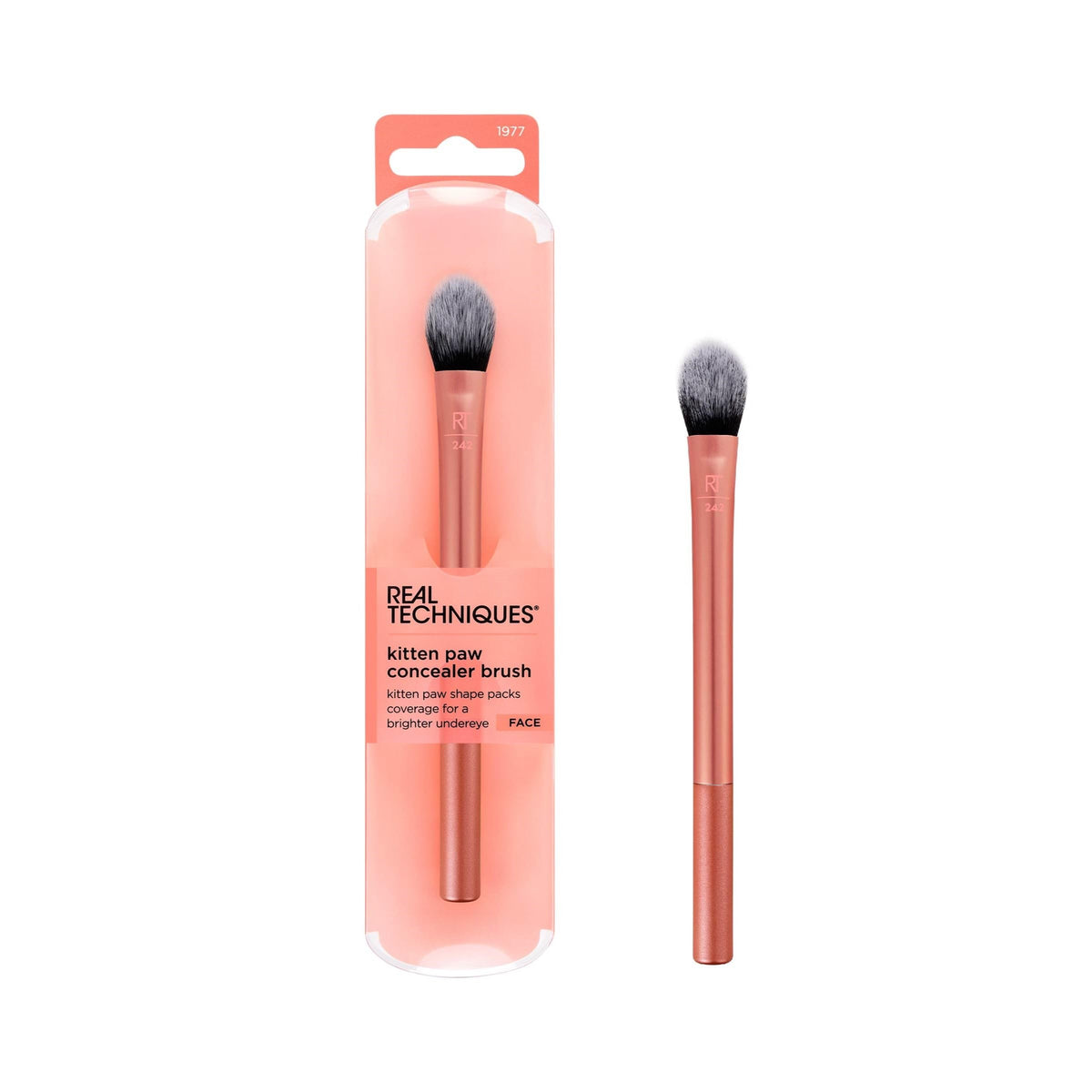 Real Techniques Brightening Concealer Brush RT 242 front view