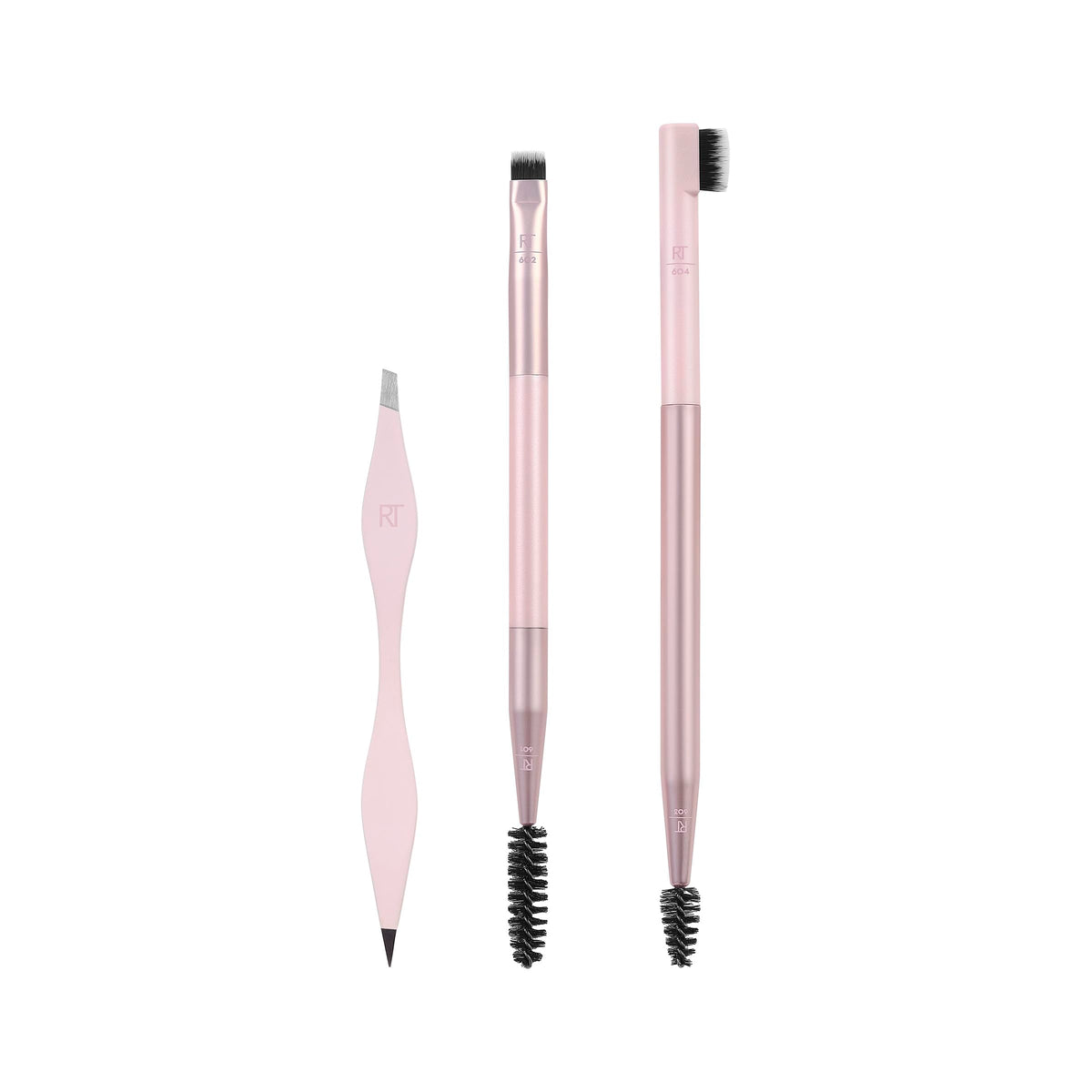 Real Techniques Brow Shaping Set with tweezers and brushes