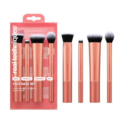 Real Techniques Face Base Set RT 256 Ultra Buff Brush front view