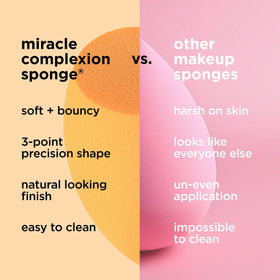 Real Techniques Miracle Complexion Sponge flat edge for contouring