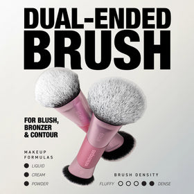 Real Techniques Ultimate Multi-Tasker Brush RT 459 angled side close-up