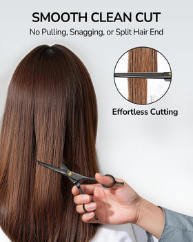 Rear view of ULG Professional Hair Cutting Scissors