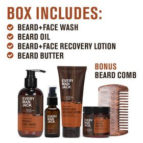 Recovery Beard + Face Lotion from Every Man Jack kit