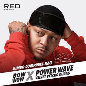 Red by Kiss Durag side view highlighting snag-free edges
