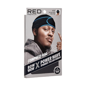 Red by Kiss durag styled on a mannequin