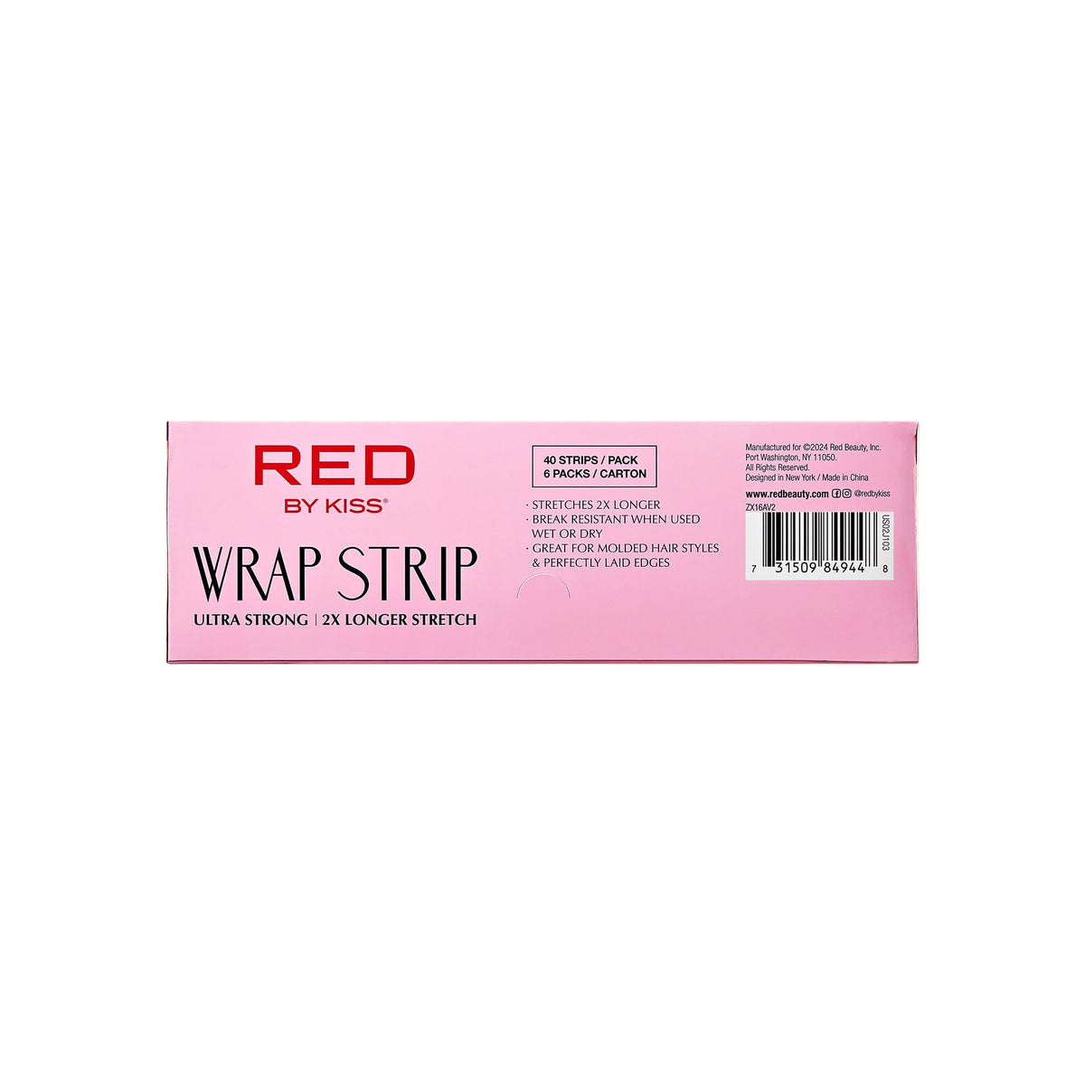 Red by Kiss Hair Wrapping Strip showing 2.5 inch and 3.5 inch size options
