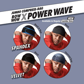 Red by Kiss Premium Bow Wow Durag on model with locs