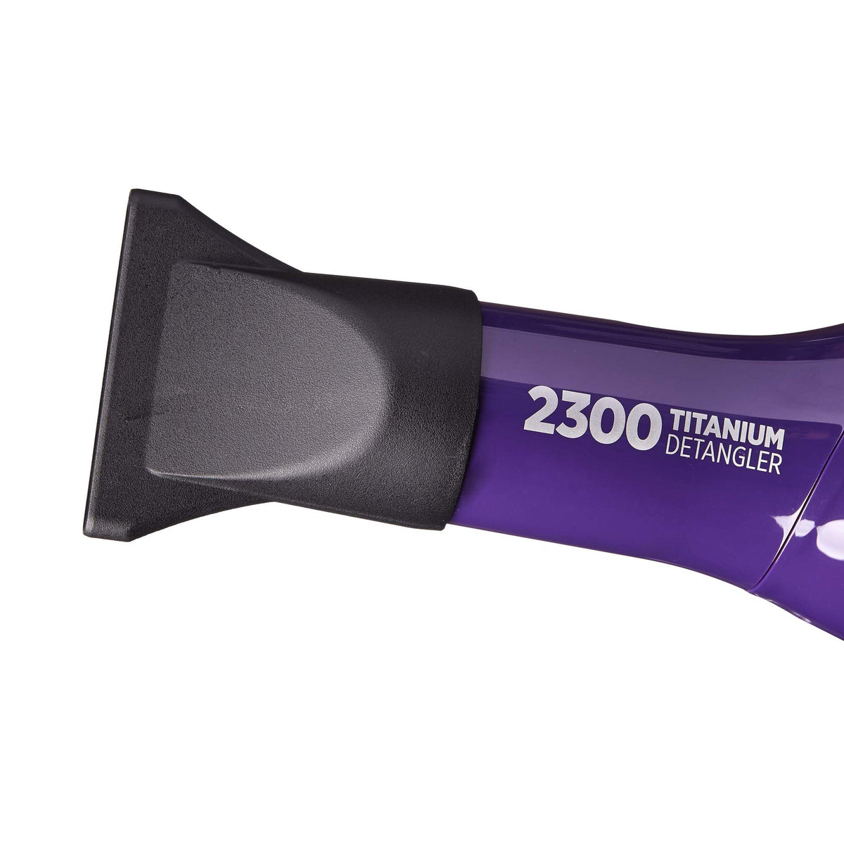 Red by Kiss Titanium 2300 Detangler Hair Dryer side view