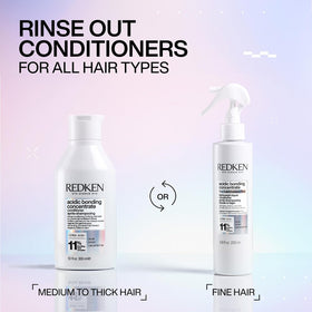 Redken Acidic Bonding Concentrate Conditioner 33.8 Fl Oz with hair care products