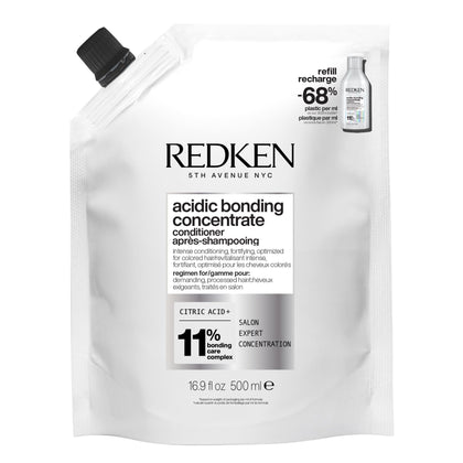 Redken Acidic Bonding Concentrate Conditioner refill bottle front view