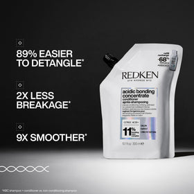 Redken Acidic Bonding Concentrate Conditioner side view with label
