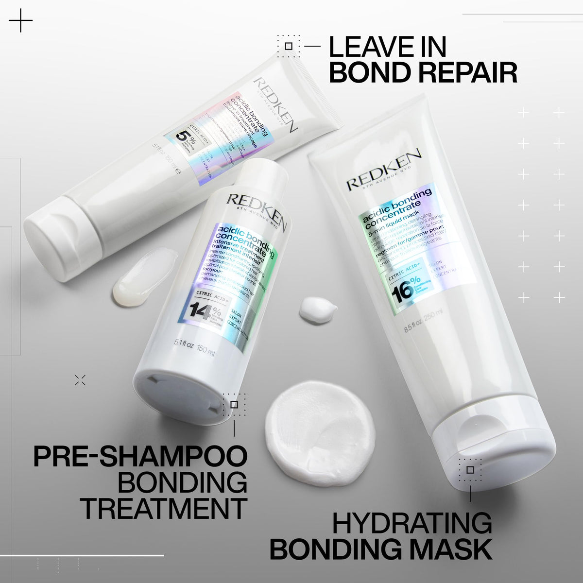 Redken Acidic Bonding Concentrate Mask during hair care routine
