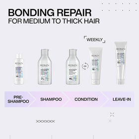 Redken Acidic Bonding Concentrate Shampoo 1.7 fl oz with hair care products