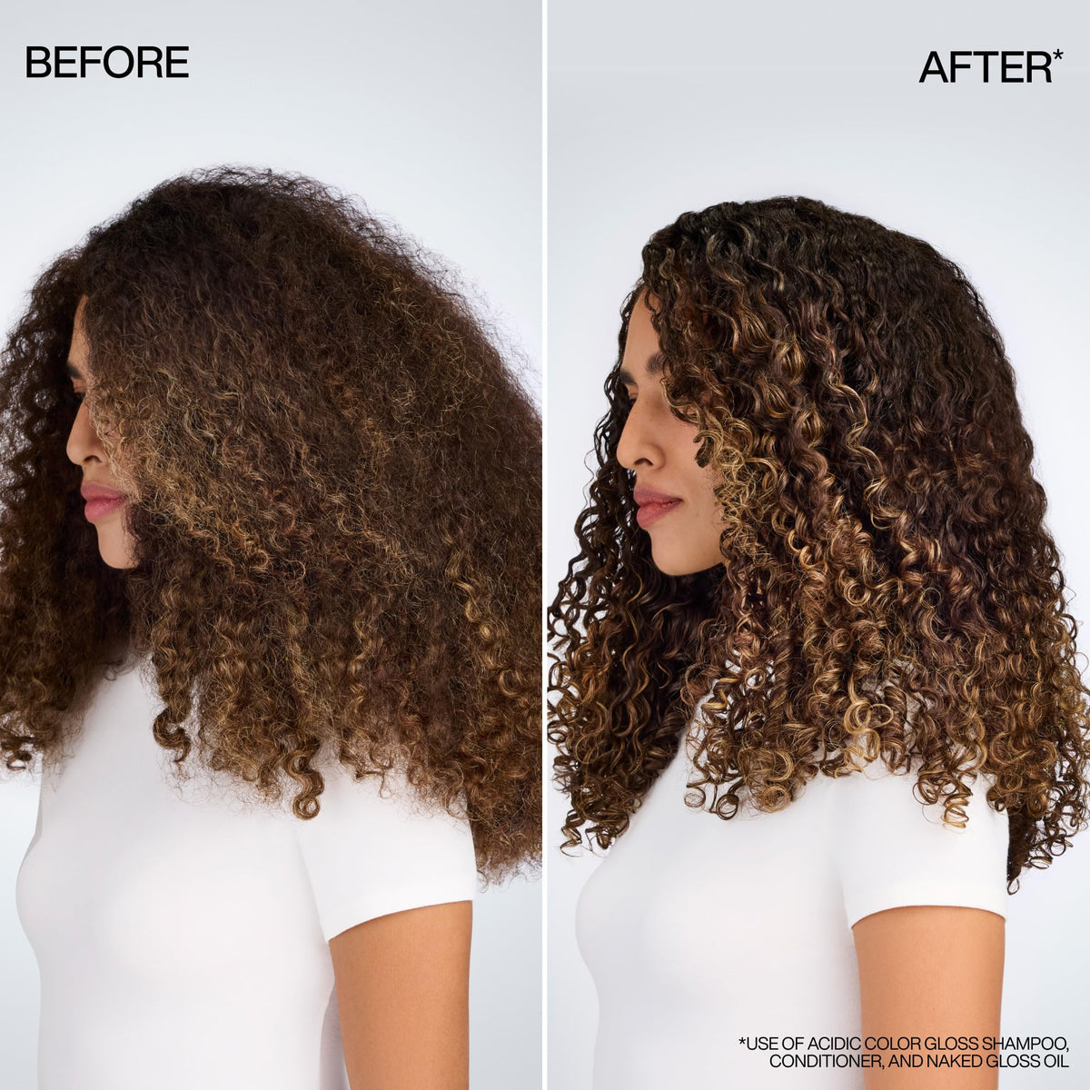 Redken Acidic Color Gloss Conditioner with texture close-up