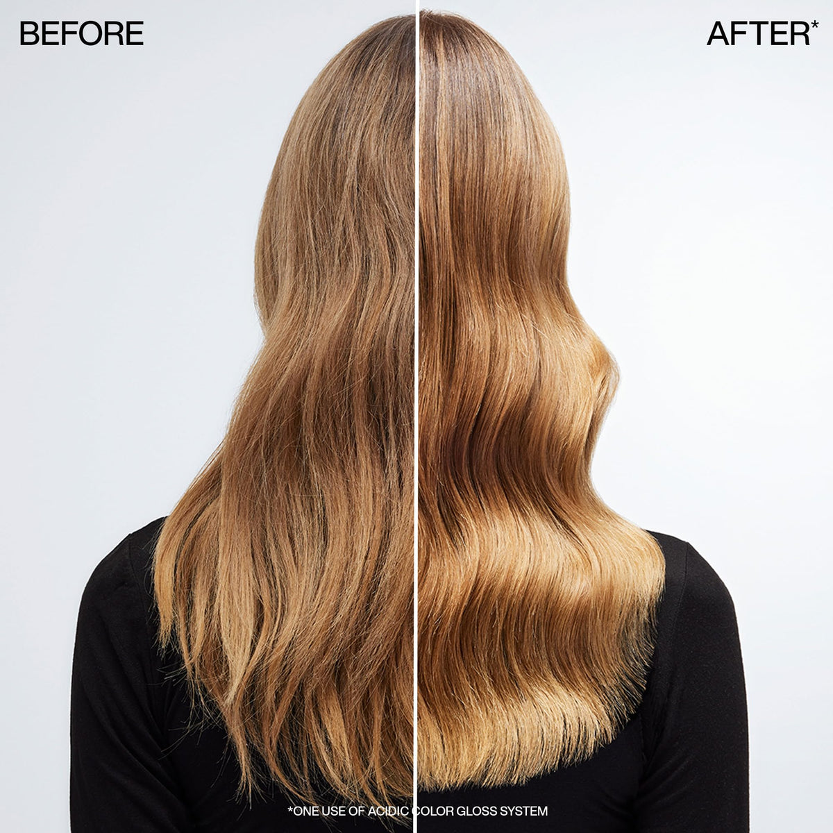 Redken Acidic Color Gloss Leave-In Spray on a bathroom counter