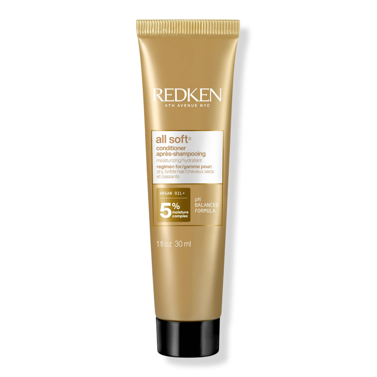 Redken All Soft Argan Oil Conditioner 1 Fl Oz front view