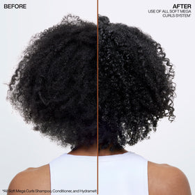 Redken All Soft Mega Curls Conditioner back view