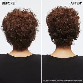 Redken All Soft Shampoo packaging details