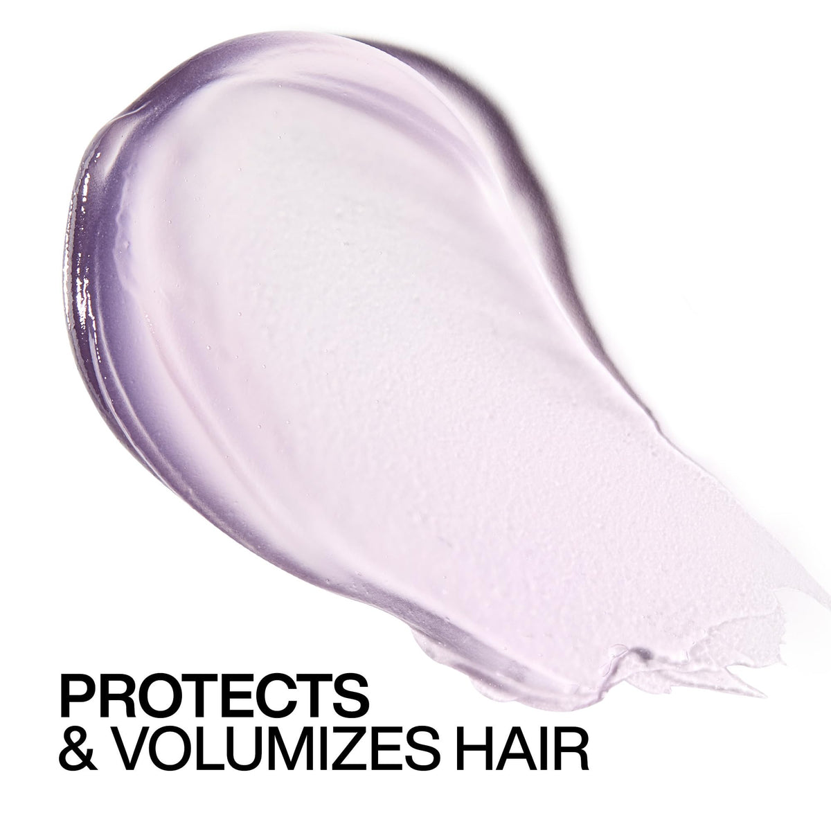 Redken Big Blowout Heat Protectant Gel close-up showing product texture