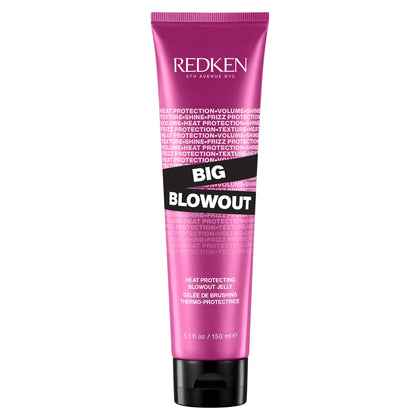 Redken Big Blowout Heat Protectant Gel front view 5.1 Fl Oz