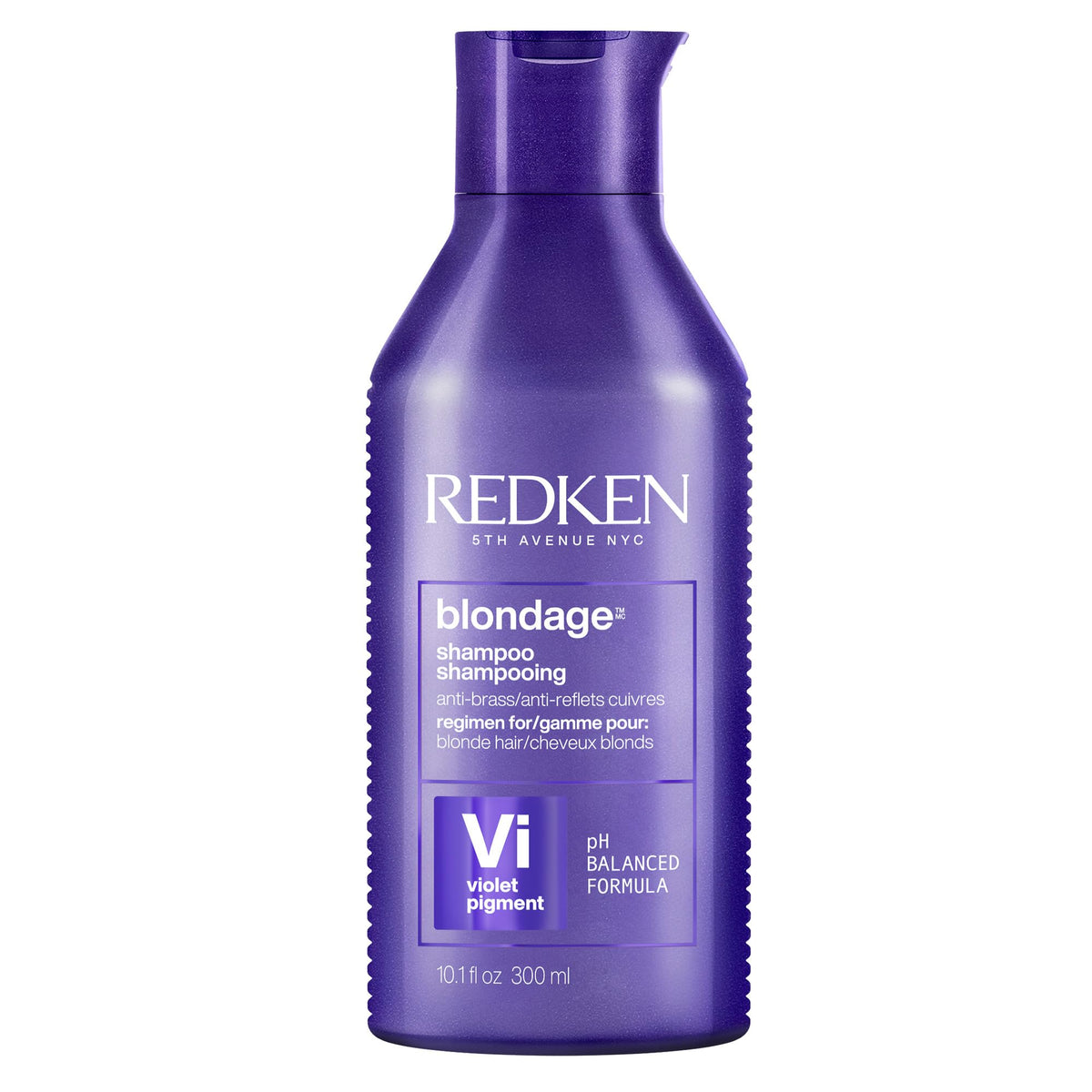 Redken Blondage Purple Shampoo 10.1 Fl Oz front view