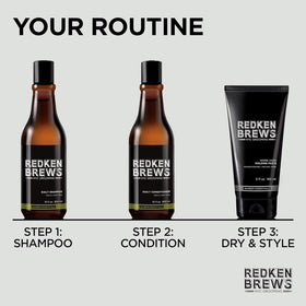 Redken Brews Molding Paste for Men 170g side view