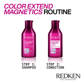 Redken Color Extend Magnetics Conditioner side view showing bottle design