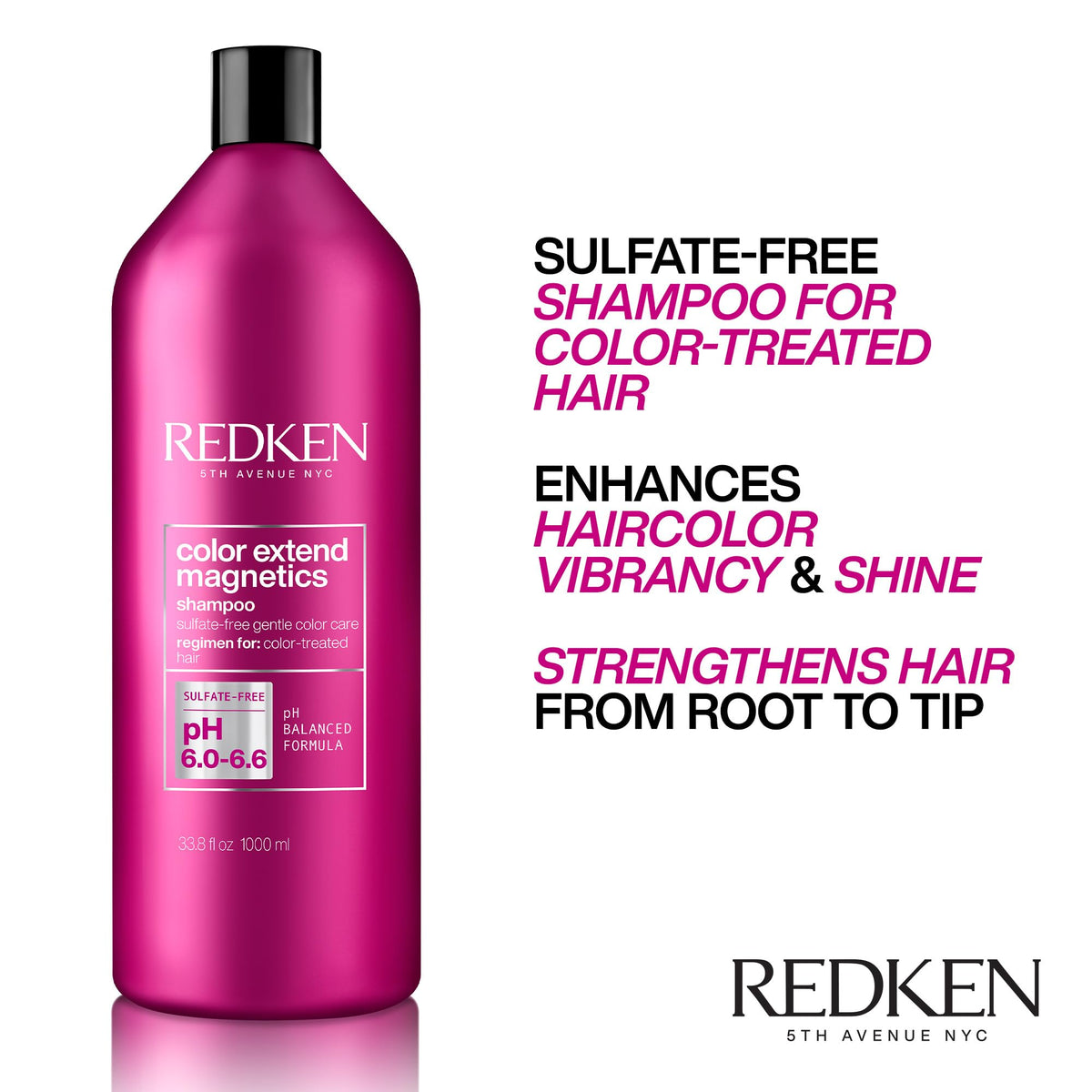 Redken Color Extend Magnetics Shampoo cap detail