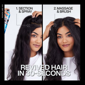 Redken Deep Clean Dry Shampoo 5.2 Oz application demonstration