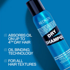 Redken Deep Clean Dry Shampoo 5.2 Oz back view