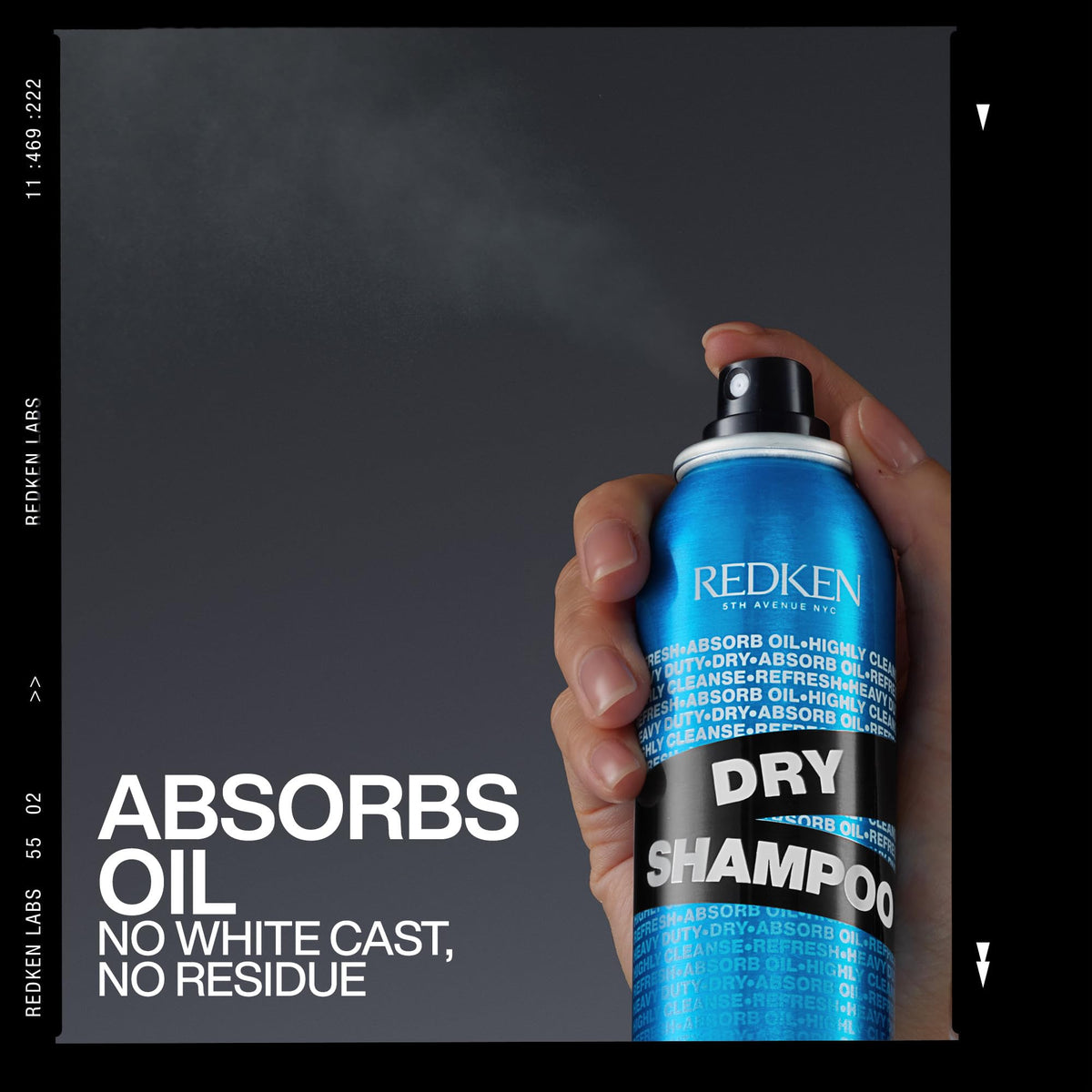 Redken Deep Clean Dry Shampoo 5.2 Oz packaging details