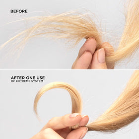 Redken Extreme Conditioner being applied to hair