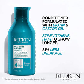Redken Extreme Length Conditioner 10.1 Fl Oz side view