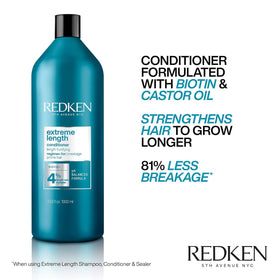 Redken Extreme Length Conditioner 33.8 Fl Oz side view