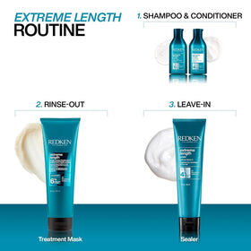 Redken Extreme Length Conditioner 33.8 Fl Oz with pump
