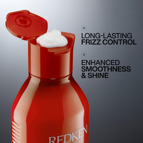 Redken Frizz Dismiss Conditioner back view showing ingredients