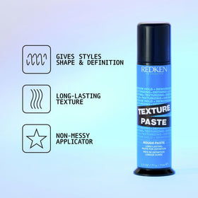Redken Long-Lasting Styling Paste 3.4 Oz back view