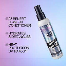 Redken One United Leave-In Conditioner 5 Fl Oz back view