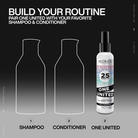 Redken One United Leave In Conditioner Spray 440g close-up of nozzle