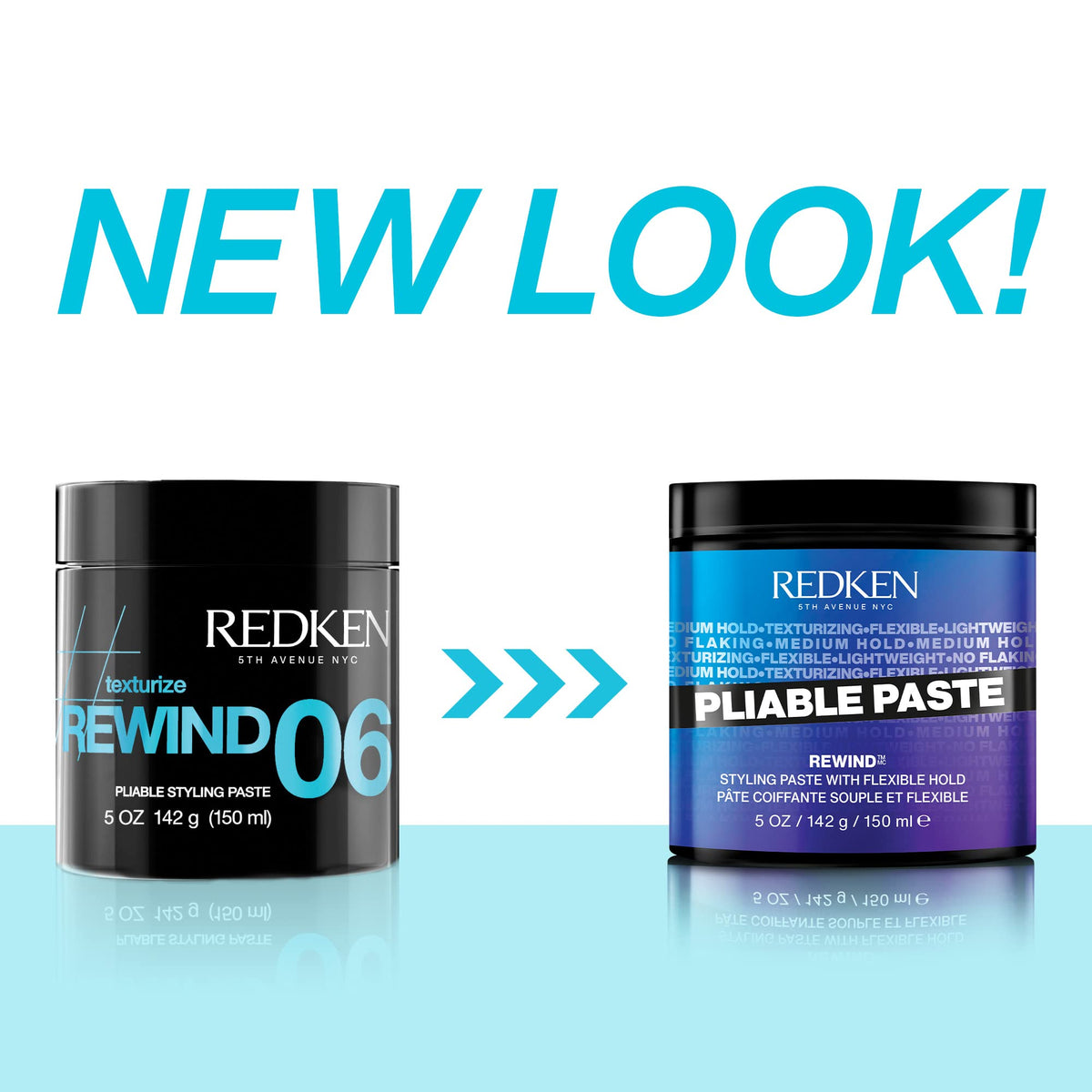Redken Pliable Styling Paste 200g back view