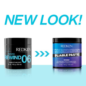 Redken Pliable Styling Paste 200g back view