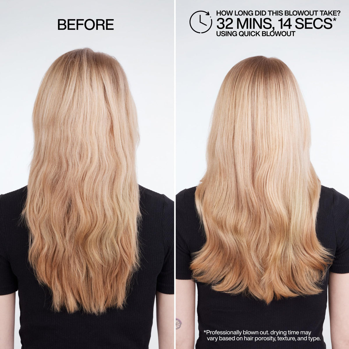 Redken Quick Blowout Heat Protectant Spray side view
