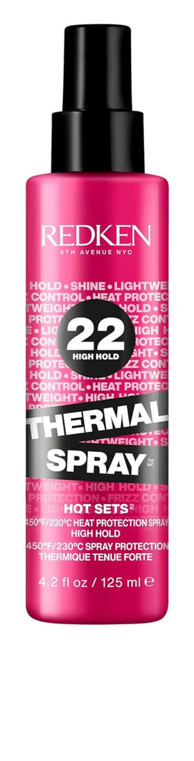 Redken Thermal Spray 22 High Hold front view bottle